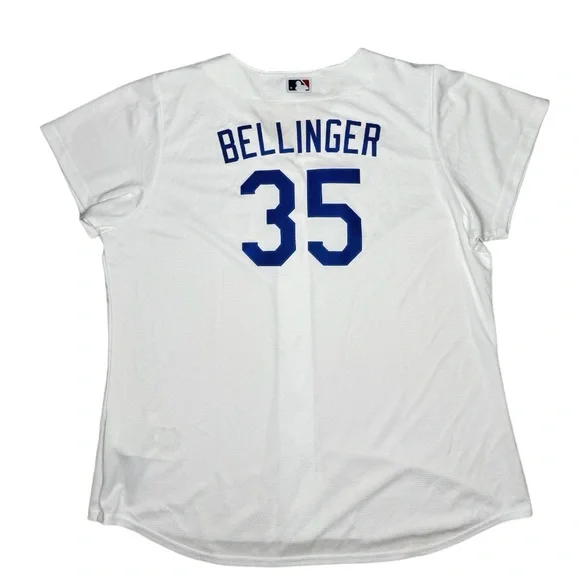 NWT Nike Cody Bellinger White Los Angeles Dodgers Name Jersey SZ XXL women’s - Picture 8 of 12